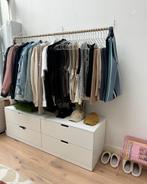 Kledingrek, Huis en Inrichting, Gebruikt, Minder dan 100 cm, Hout, Ophalen