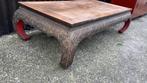 Thaise opiumtafel oosters tafel handwerk metaal beslag opium, Antiek en Kunst, Ophalen of Verzenden