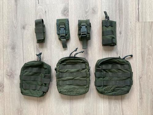 Warrior Assault Systems pouches zgan olive drab od groen lmb, Verzamelen, Militaria | Algemeen, Landmacht, Overige typen, Nederland