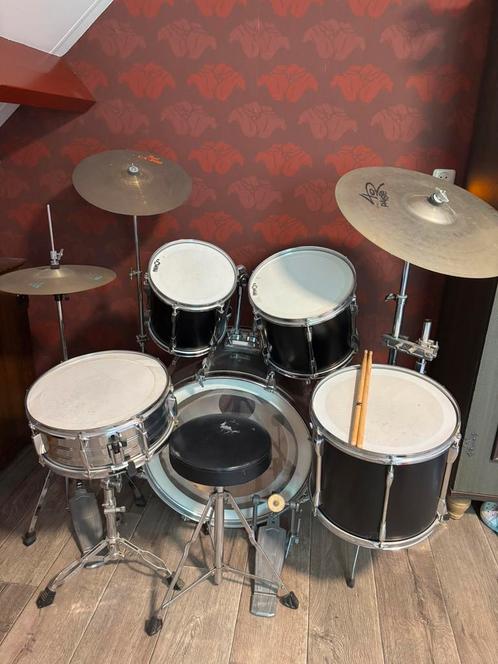 Pearl export drumstel compleet, Muziek en Instrumenten, Drumstellen en Slagwerk, Gebruikt, Pearl, Ophalen