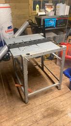 Zaag/frees onderstel, Doe-het-zelf en Verbouw, Gereedschap | Zaagmachines, Ophalen, Gebruikt, 1200 watt of meer, 70 mm of meer