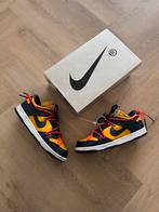 Nike dunk low Off white University Gold, Kleding | Heren, Schoenen, Ophalen of Verzenden, Zo goed als nieuw, Wit