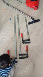 Drie  lijmklemmen, Doe-het-zelf en Verbouw, Gereedschap | Handgereedschap, Ophalen of Verzenden, Gebruikt