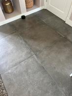 7m2 80x80 tegels grijs, Ophalen, 60 cm of meer, Nieuw, Minder dan 5 m²