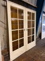 Oude schuif / en-suite deuren 203 x 175, Doe-het-zelf en Verbouw, Deuren en Horren, Ophalen, Gebruikt, 120 cm of meer, Binnendeur