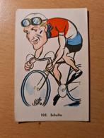 Wielrenner SCHULTE plaatje 105 ca.1935 SPARK  Rode Kruis, Verzamelen, Ophalen of Verzenden, Gebruikt, Overige sporten, Poster, Plaatje of Sticker