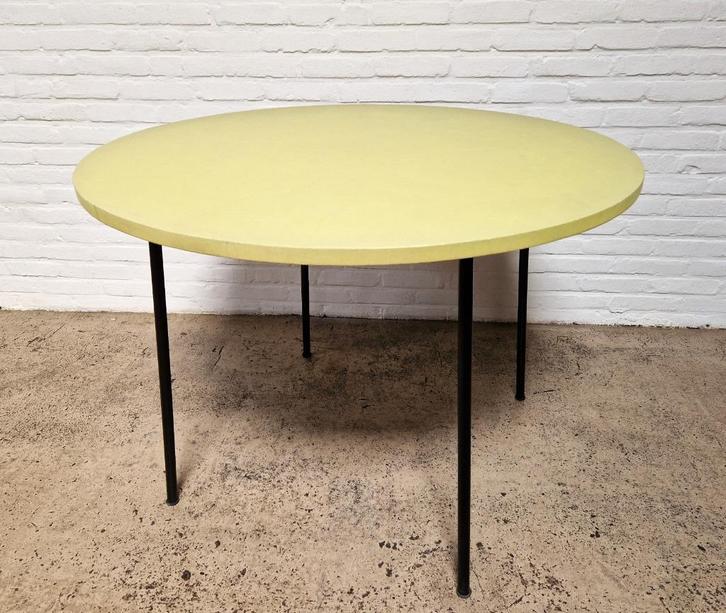 Pierre Guariche Tafel voor Steiner Paris, 1950s, Huis en Inrichting, Tafels | Eettafels, Gebruikt, 100 tot 150 cm, 100 tot 150 cm