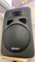 2 Skytec 450watt speakers met powermixer 2x 300watt, Ophalen, Gebruikt, Minder dan 500 watt, P.A.