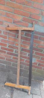 Vintage handzaag met houten frame boomzaag trekzaag antiek, Ophalen
