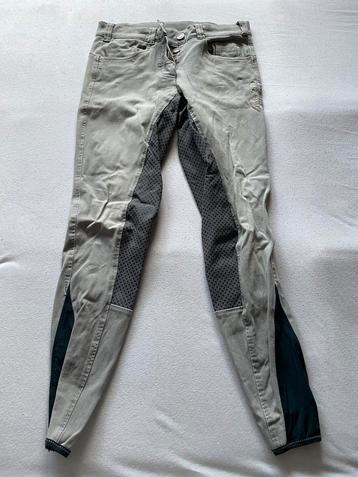 Pikeur spijkerbroek grijs 36 full seat beschikbaar voor biedingen