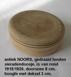 antiek houten sieraden doosje uit Noorwegen, Ophalen of Verzenden