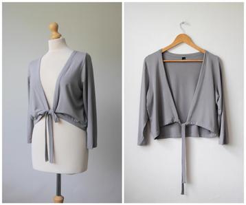 Yoek - leuke bolero / vest / grijs / maat S = 38 40 beschikbaar voor biedingen