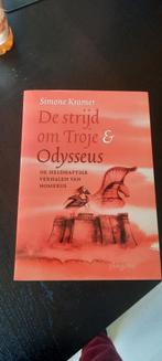 Boek - Simone Kramer - De strijd om Troje en Odysseus, Boeken, Ophalen of Verzenden, Zo goed als nieuw