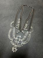 Josh V - Milou ketting met diamanten - zilver, Sieraden, Tassen en Uiterlijk, Kettingen, Met kristal, Ophalen of Verzenden, Zo goed als nieuw