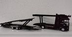 Mercedes-Benz Actros Autotransporter 1/43, Ophalen of Verzenden, Zo goed als nieuw, Bus of Vrachtwagen, Schuco