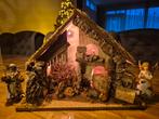Kerststal met verlichting, Ophalen, Zo goed als nieuw