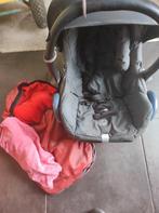Te koop maxi cosi inclusief voetenzak en extra hoes, Ophalen, 0 t/m 13 kg, Maxi-Cosi, Gebruikt