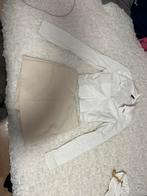 Witte blazer met rok, Maat 38/40 (M), Wit, Ophalen of Verzenden, Zo goed als nieuw