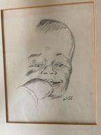 Arie Kater - Tekening 1936, Gesigneerd, Ophalen of Verzenden