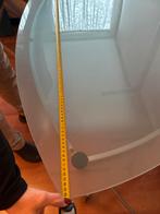 Bureau glasplaten in goede staat, 50 tot 100 cm, Ophalen of Verzenden, Tafelblad, Overige vormen