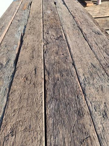 Hardhouten  wagonplanken  wagondelen   sloophout barnwood  beschikbaar voor biedingen