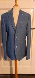 BLUE INDUSTRY , Colbert, 48 , blauw, witte stipjes, ZGAN, Kleding | Heren, Kostuums en Colberts, Blue Industry, Ophalen of Verzenden