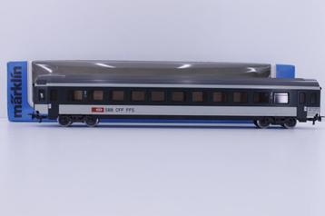 Marklin 4124 HO Personenrijtuig 2e klasse SBB beschikbaar voor biedingen