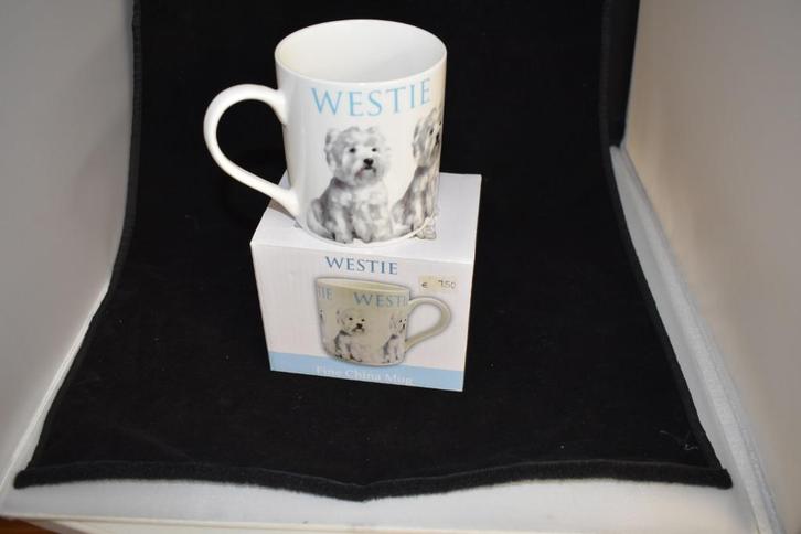 Oorbekers Westie, Huis en Inrichting, Keuken | Servies, Nieuw, Overige typen, Overige stijlen, Overige materialen, Ophalen of Verzenden