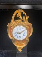 mooi bronzen cartel klokje, Antiek en Kunst, Antiek | Klokken, Ophalen of Verzenden