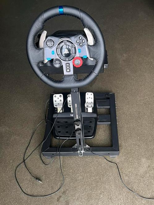 Logitech g29 Driving Force racestuur met pedalen, inklapbaar, Computers en Software, Joysticks, Zo goed als nieuw, Ophalen of Verzenden