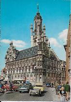 Sus509 ansichtkaart middelburg: stadhuis en grote markt, Ophalen of Verzenden, 1980 tot heden, Gelopen, Zeeland