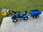 Rolly Toys traptractor met kar, graafmachine en lier, Ophalen, Gebruikt, Overige merken