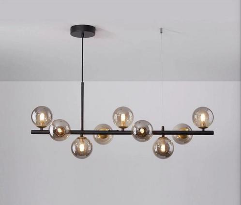 Nieuwe hanglamp met glazen bollen, Huis en Inrichting, Lampen | Hanglampen, Nieuw, Ophalen of Verzenden