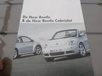 Volkswagen VW New Beetle & Cabrio 2005 Brochure, Boeken, Auto's | Folders en Tijdschriften, Verzenden, Zo goed als nieuw, Volkswagen
