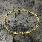 14k gouden armband flat magnum, Sieraden, Tassen en Uiterlijk, Armbanden, Ophalen of Verzenden, Nieuw, Goud