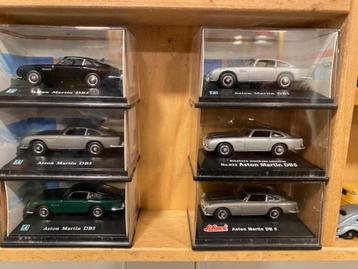 1:72 Diversen Aston Martin modellen Schuco New Ray in doos beschikbaar voor biedingen