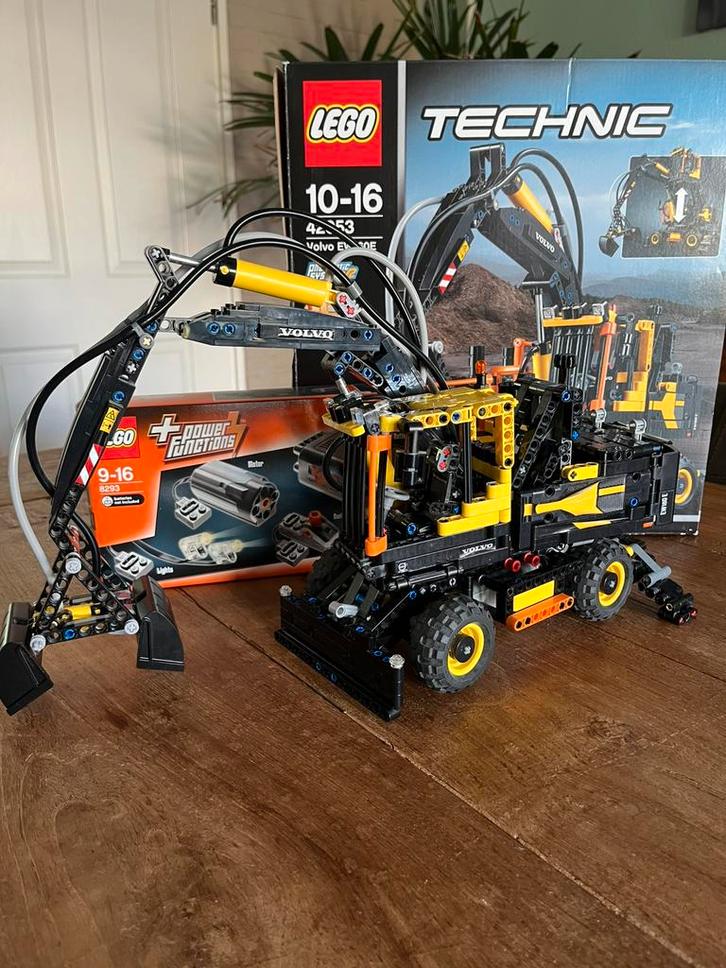 Lego Technic Volvo kraan 42053+8393, Kinderen en Baby's, Speelgoed | Duplo en Lego, Nieuw, Lego, Complete set, Ophalen