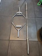 LMX Olympic hex bar + VirtuFit barbell 20 kg, Ophalen, Zo goed als nieuw, Halterstangen