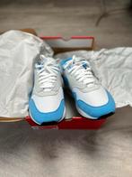 Nike Air Max 1 - Blauw/Wit - Maat 45,5, Ophalen of Verzenden, Nieuw, Blauw, Sneakers of Gympen