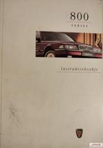 Handboek Rover 800 serie Instructieboekje RCL0075DUT, Ophalen of Verzenden