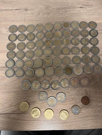 SPOED!!! Partij €2 euromunten zeer ZELDZAAM! (verschillend) beschikbaar voor biedingen