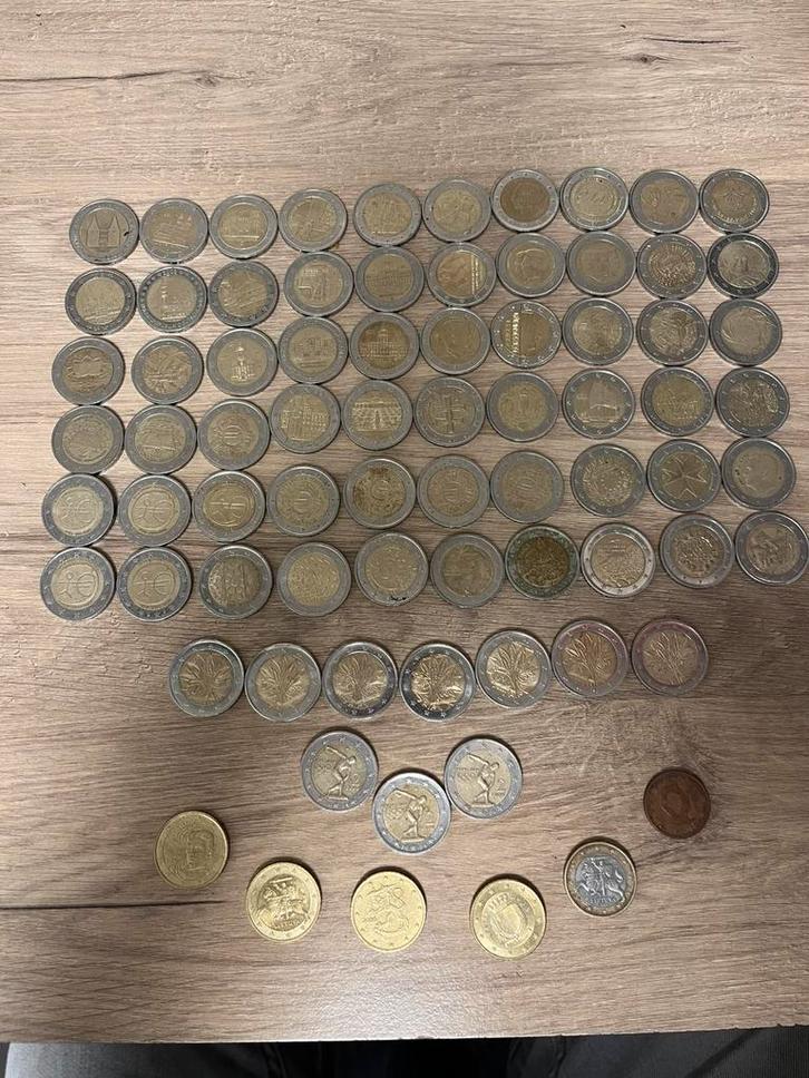 SPOED!!! Partij €2 euromunten zeer ZELDZAAM! (verschillend), Postzegels en Munten, Munten en Bankbiljetten | Verzamelingen, Munten