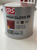 SPS Hoogglanslak Buiten - Wit RAL 9001, Doe-het-zelf en Verbouw, Verf, Beits en Lak, Wit, Nieuw, Ophalen of Verzenden, Lak