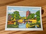 Ansichtkaart Leeuwarden, toren oldehove, rizla, Ophalen of Verzenden, Friesland