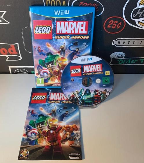 Lego Marvel Super Heroes - Wii U - Iksgames, Spelcomputers en Games, Games | Nintendo Wii U, Zo goed als nieuw, Avontuur en Actie