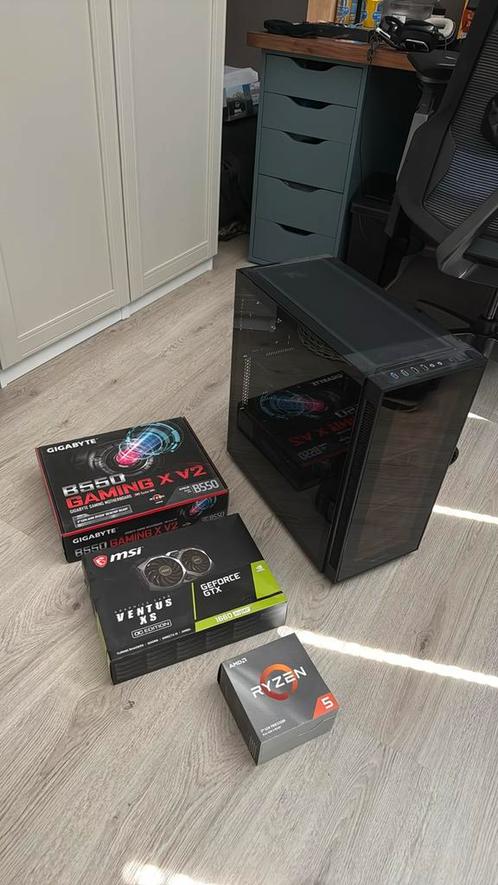 Gaming pc, Computers en Software, Desktop Pc's, Gebruikt, 3 tot 4 Ghz, 16 GB, Met videokaart, Gaming, Ophalen