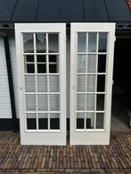 Deur 2 x met hang en sluitwerk, Ophalen, 80 tot 100 cm, Binnendeur, Zo goed als nieuw