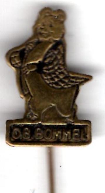 O.B. Bommel zwart op koper stripfiguur speldje ( R_046a ) beschikbaar voor biedingen