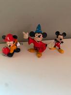 Mickey Mouse Disney Poppetjes Rubber, Verzamelen, Disney, Ophalen of Verzenden, Overige figuren, Gebruikt, Beeldje of Figuurtje