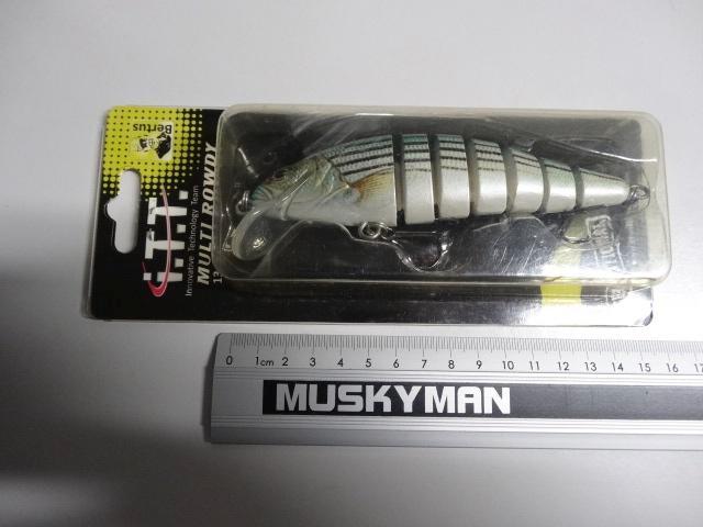 Kunstaas: ITT Multi Rowdy pluggen, Watersport en Boten, Hengelsport | Roofvissen, Nieuw, Overige typen, Verzenden